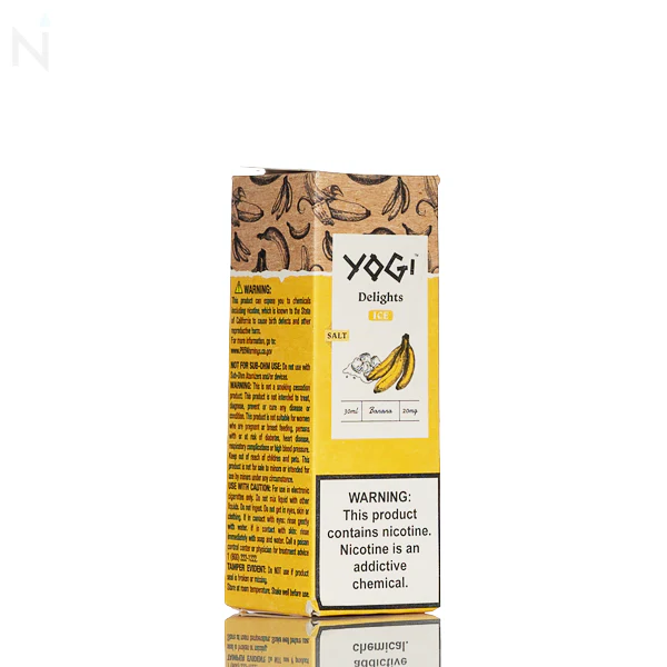 Yogi Delights Salt Banana Ice - 30mL - Image 2
